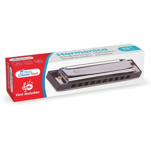 New Classic Toys Mondharmonica 10 Enkele Gaten